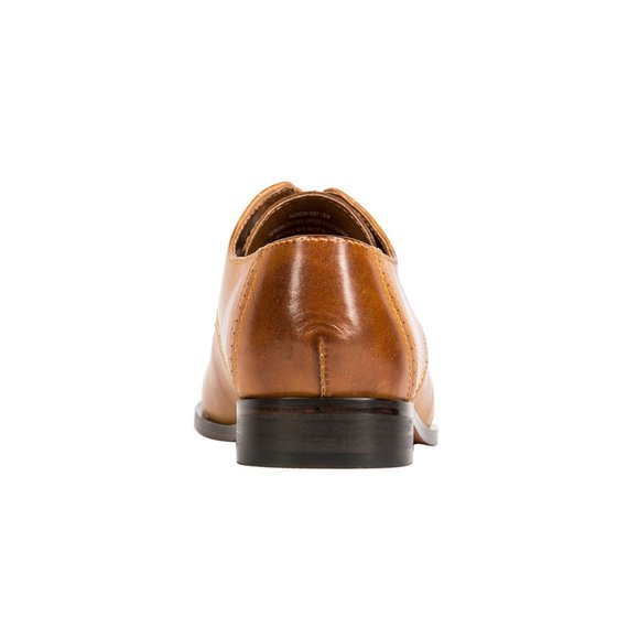 FREDERICO LEONE “HUDSON”TAN  PLAIN TOE OXFORD